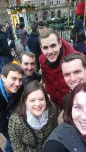 How cheesy do we look!