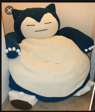 snorlax bean bag